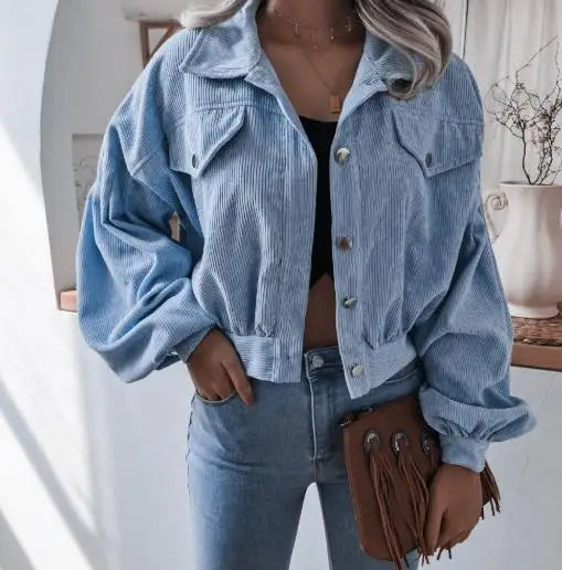 Mila - Corduroy Short Jacket