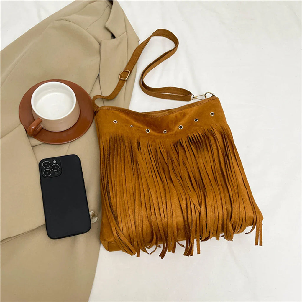 Maria - Fringe Shoulder Bag