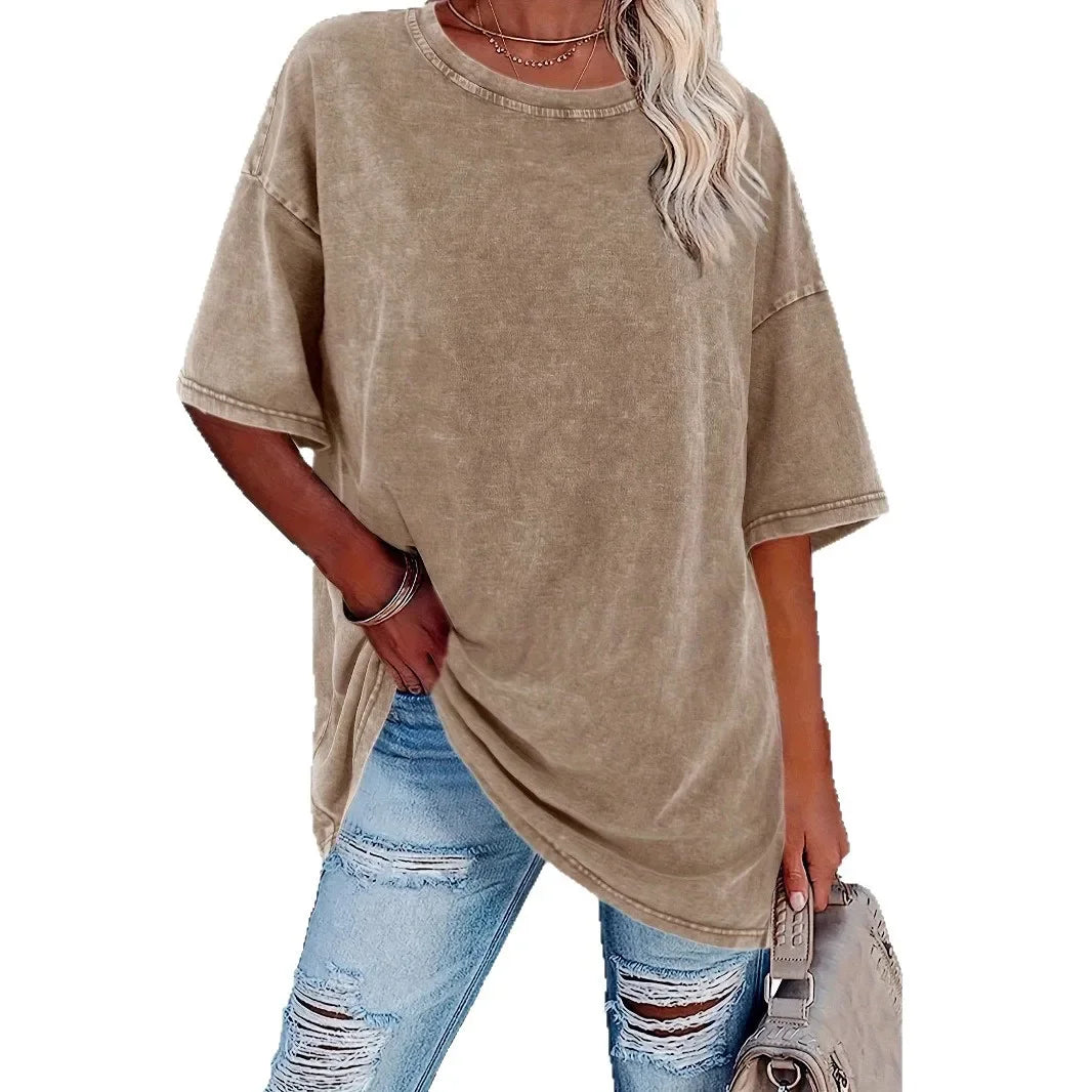 Sheila - Oversized Cotton T-shirt