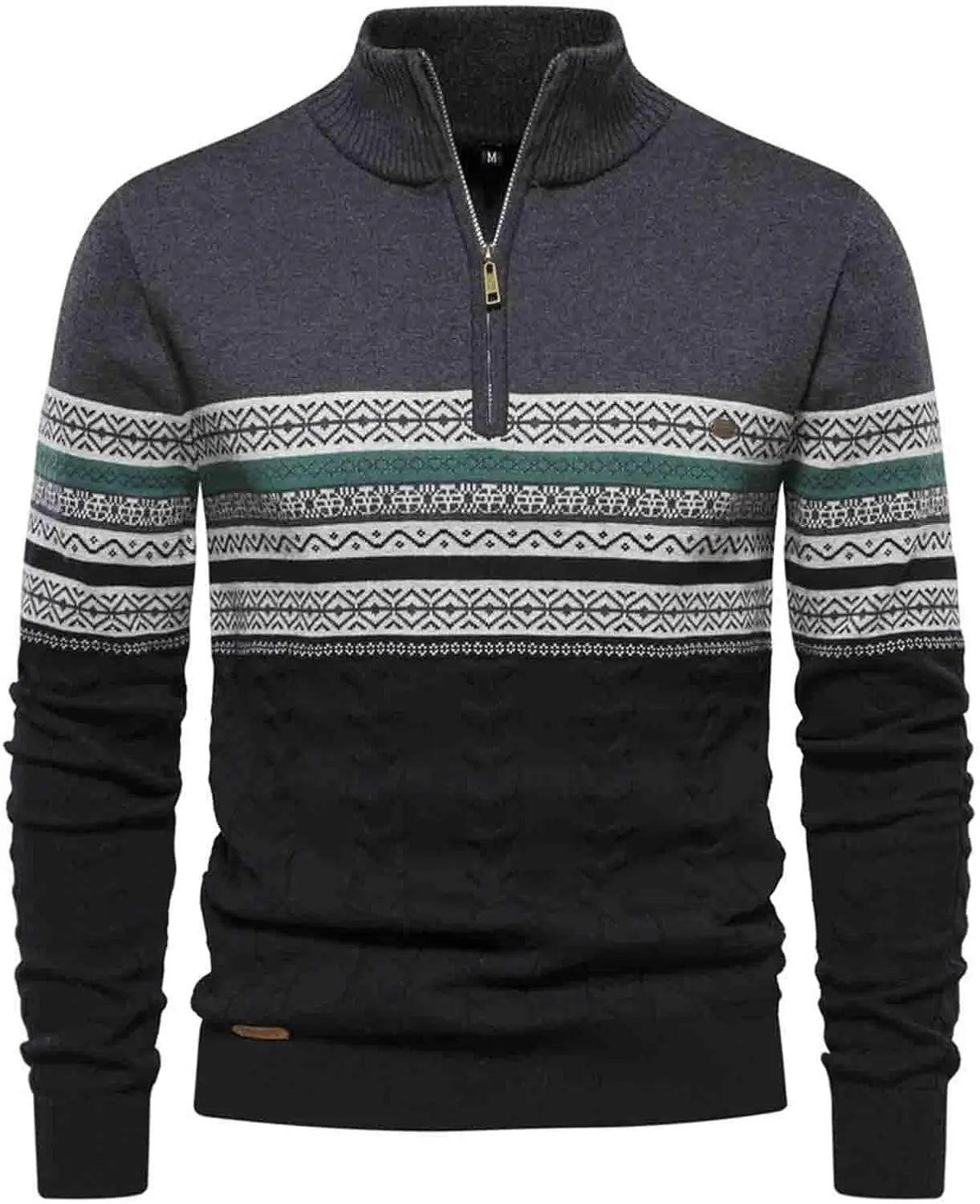 Oliver - Quarter Zip Sweater