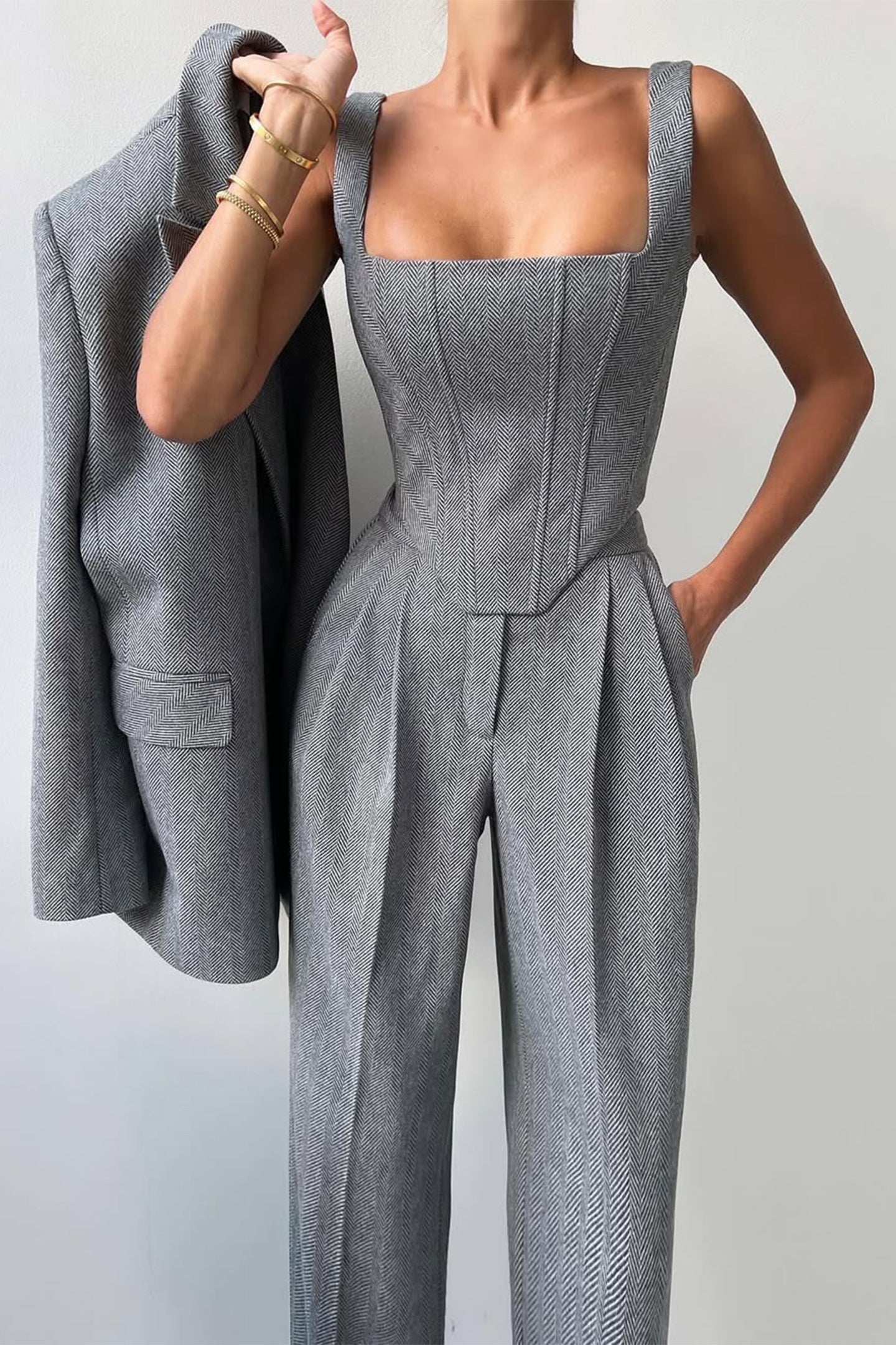 Aurora Three-Piece Suit Set