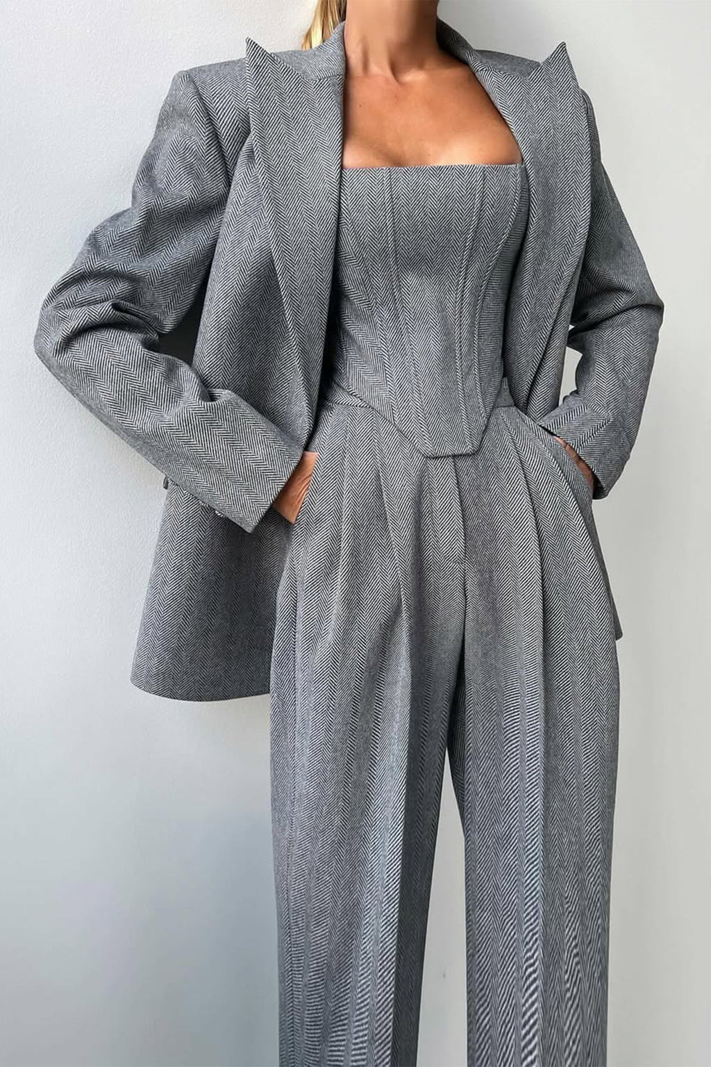 Aurora Three-Piece Suit Set