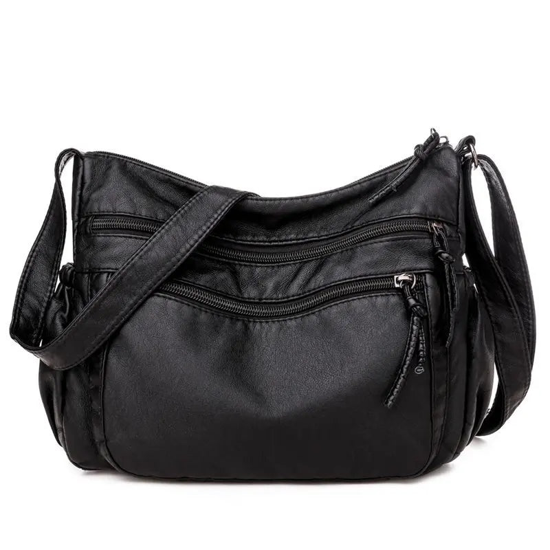 Harlow - Vegan Leather Crossbody Shoulder Bag