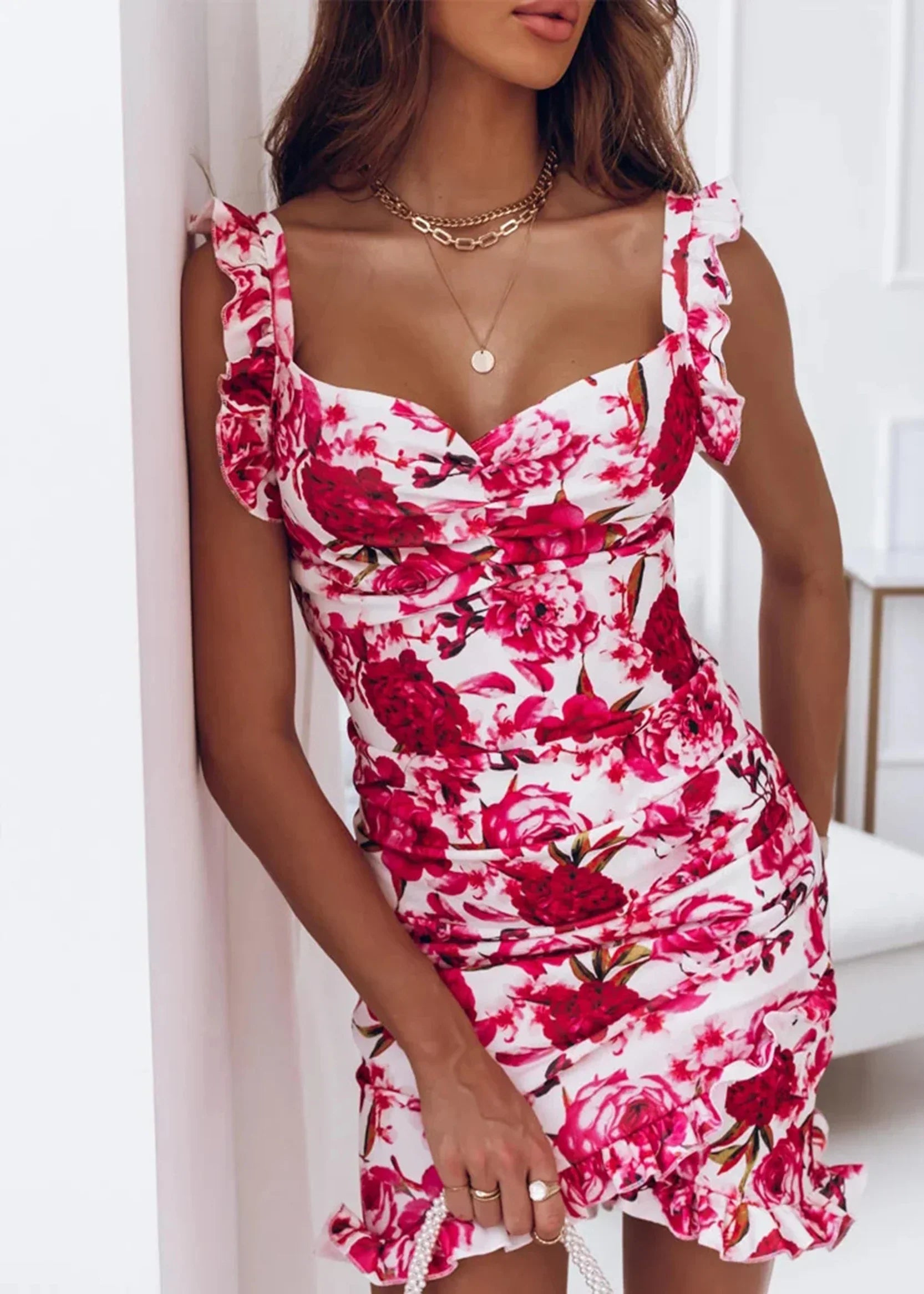 Allison - Floral Wrap Dress