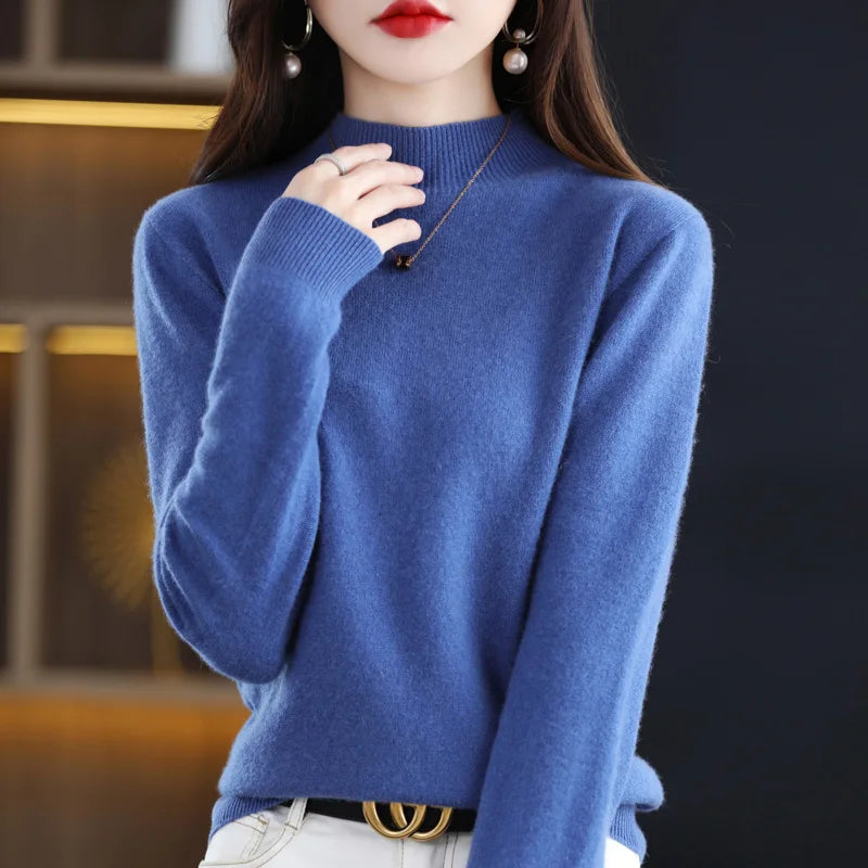 Women's Soft Knit Turtleneck Sweater