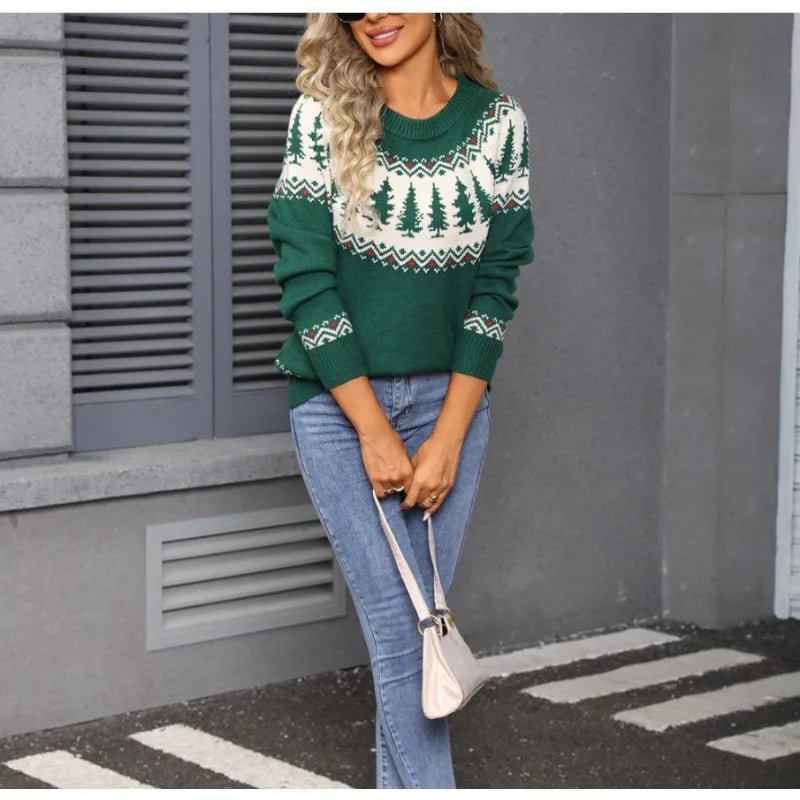 Hanna - Festive Knit Sweater