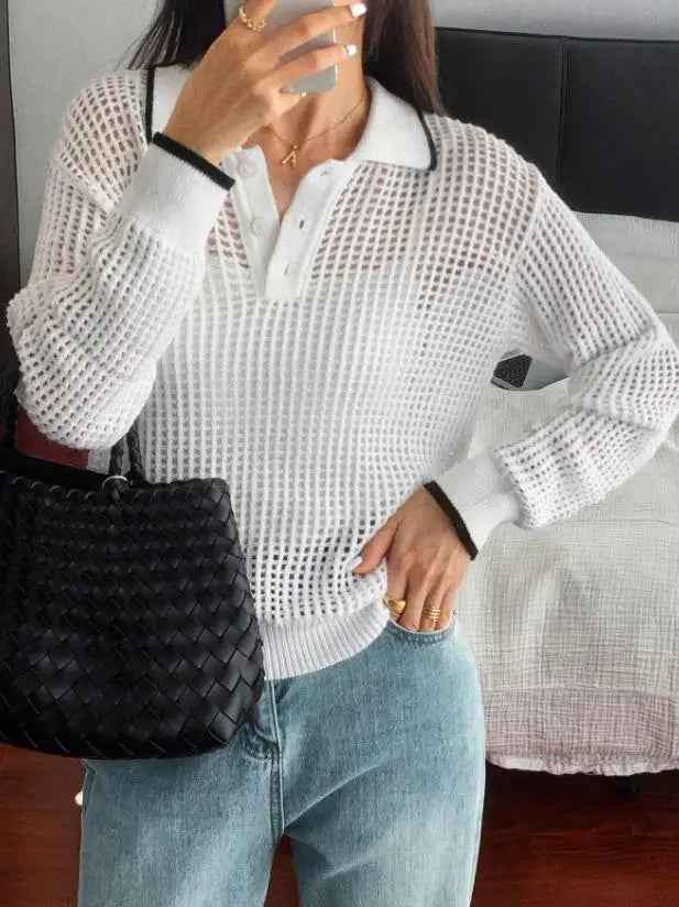 Paisley - Hollow Out Blouse