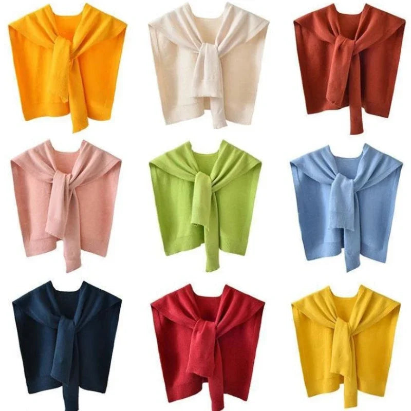 Laura - Knitted Scarf Wrap