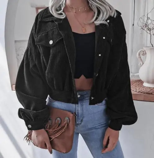 Mila - Corduroy Short Jacket