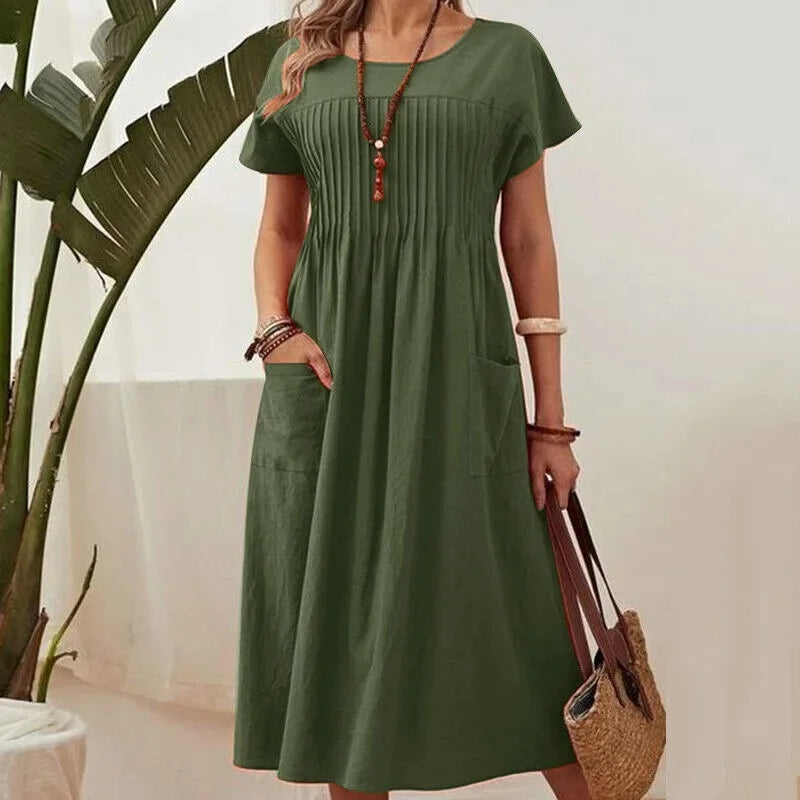 Deborah - Casual Midi Dress