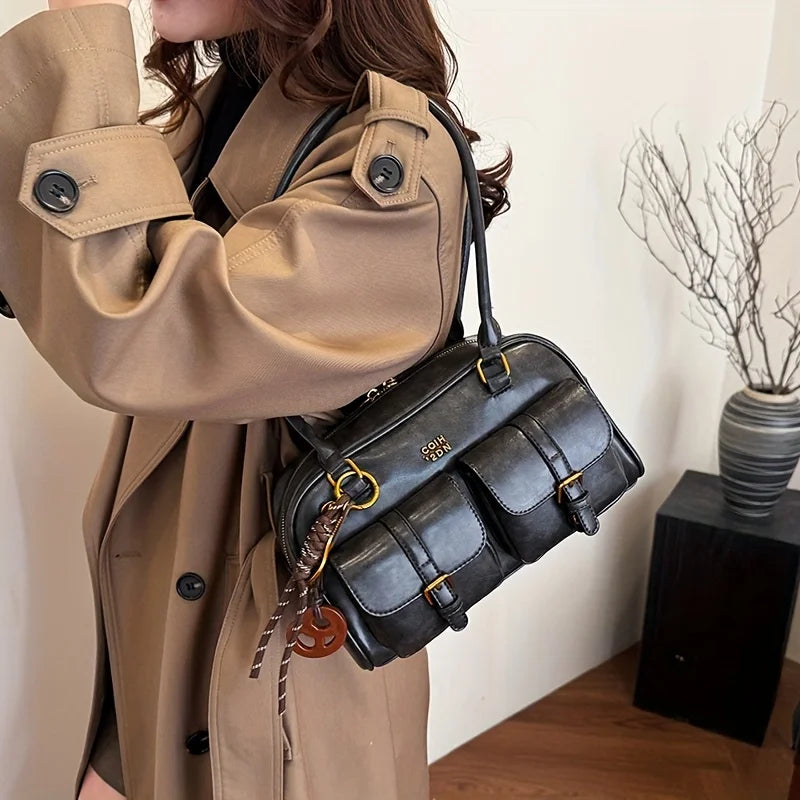 Katherine - Vegan Leather Shoulder Bag