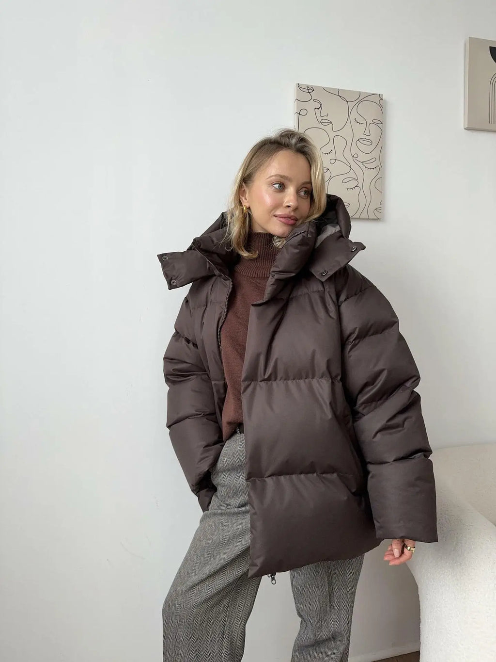 Luna - Cotton Puffer Jacket