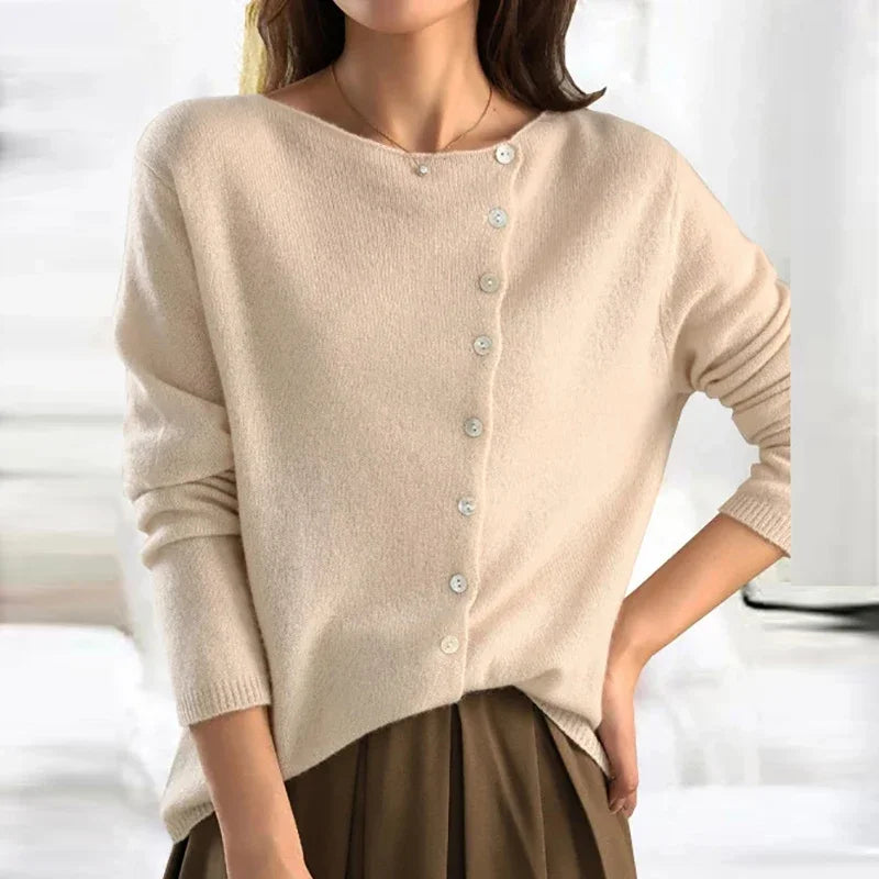 Gilet en maille pour femme, doux et respirant