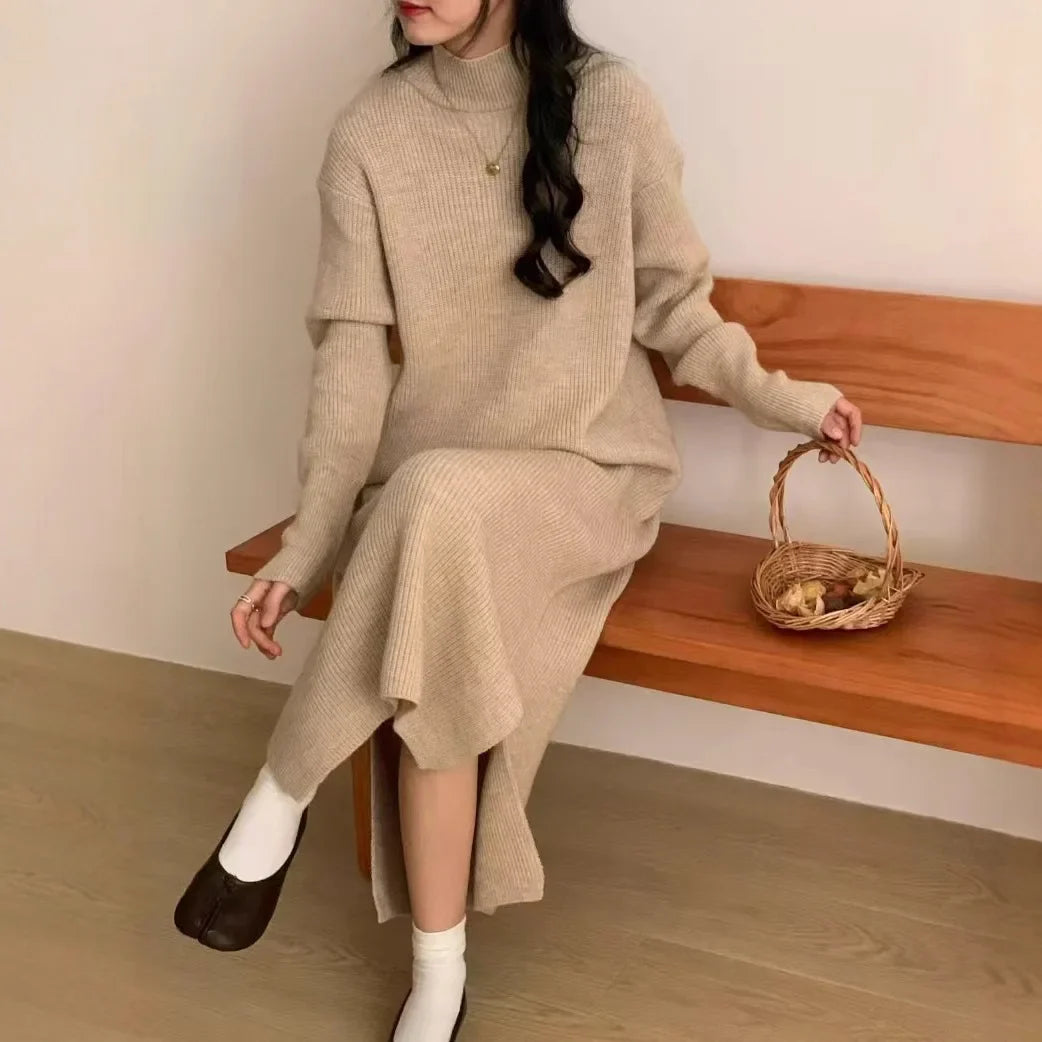 Mila - Cozy Sweater Dress