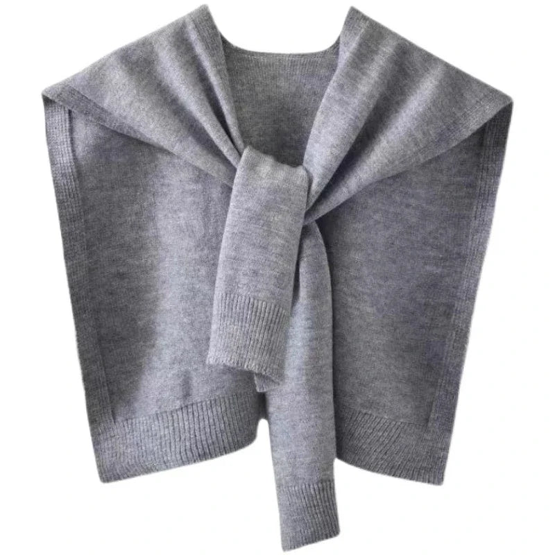 Laura - Knitted Scarf Wrap