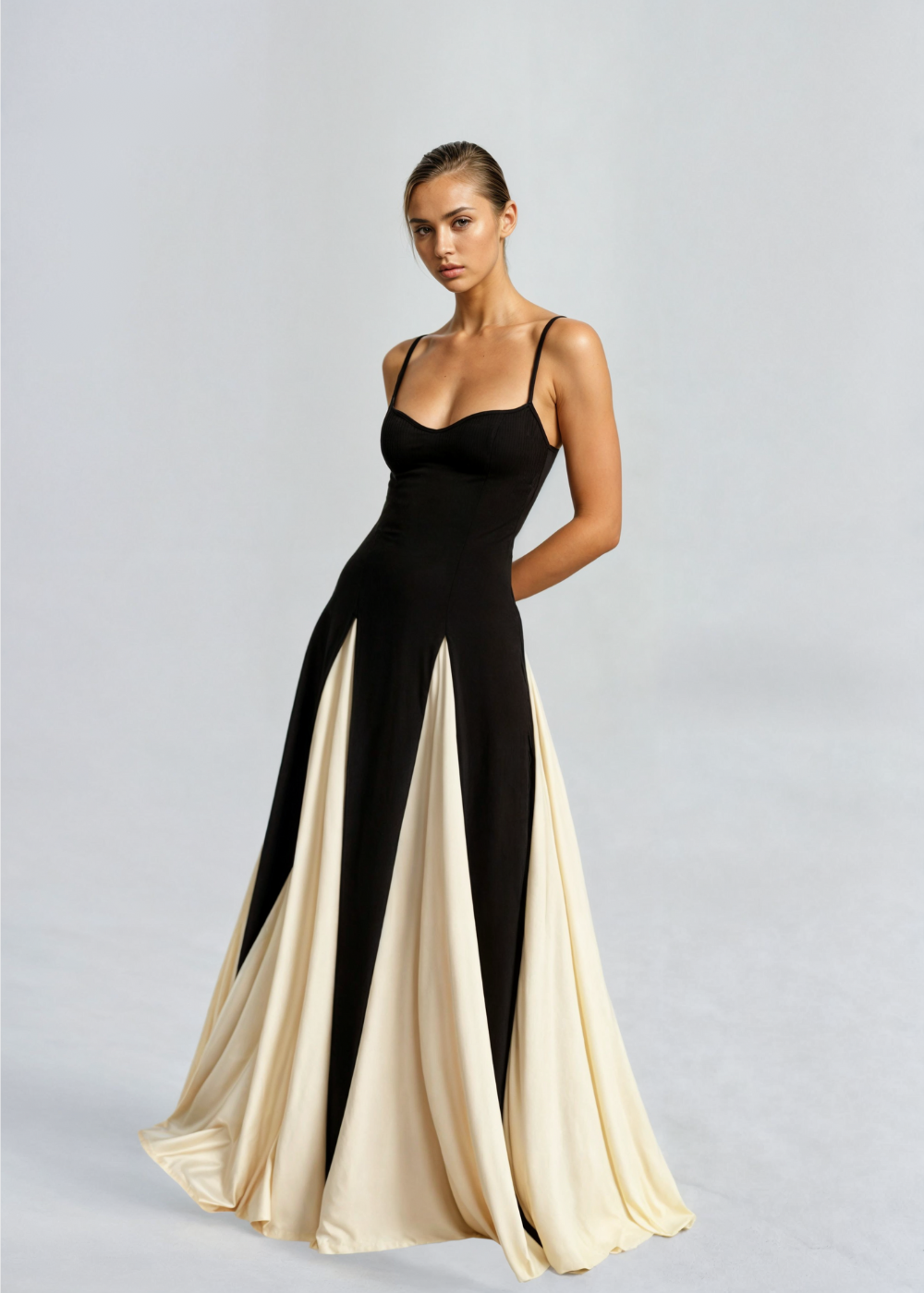 Chic Long Maxi Dress with Timeless Style