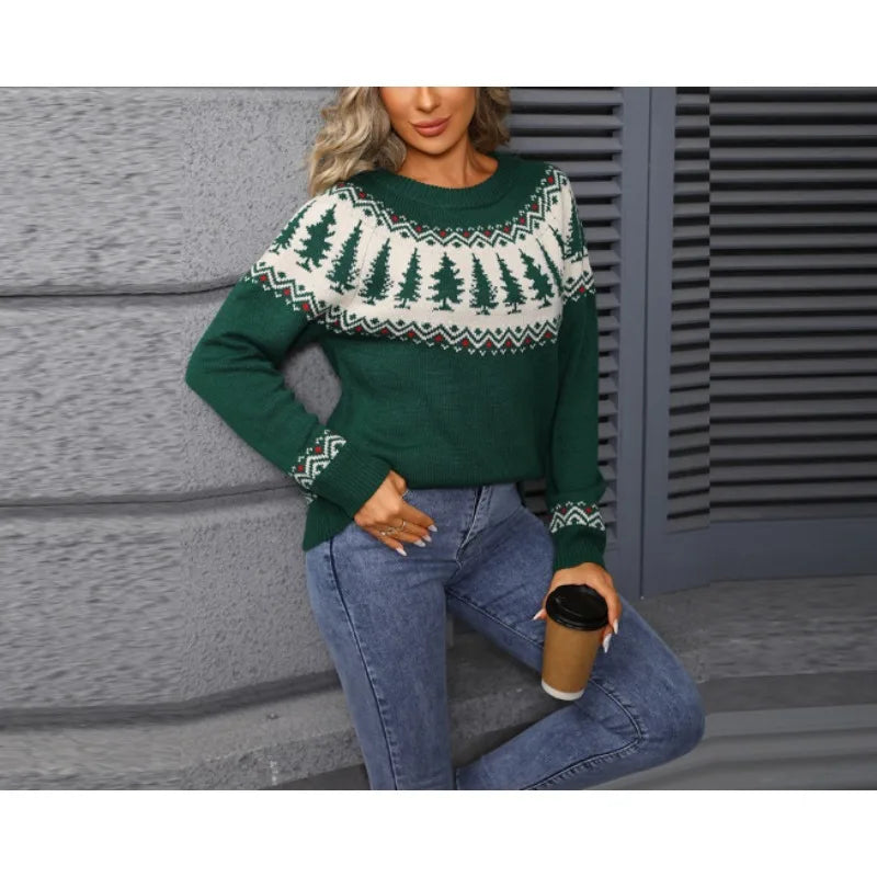 Hanna - Festive Knit Sweater
