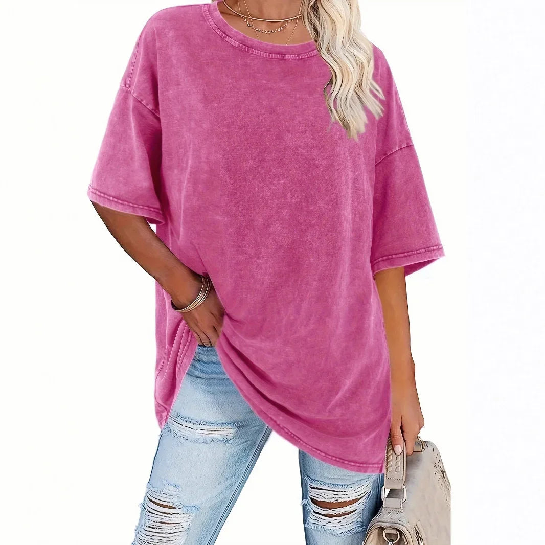 Sheila - Oversized Cotton T-shirt