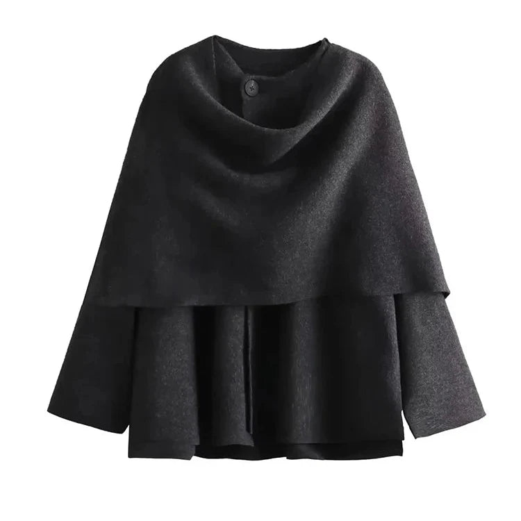 Ariana - Asymmetric Commuter Coat