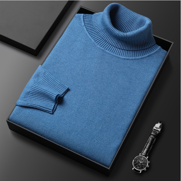 Logan - Cashmere Turtleneck Sweater