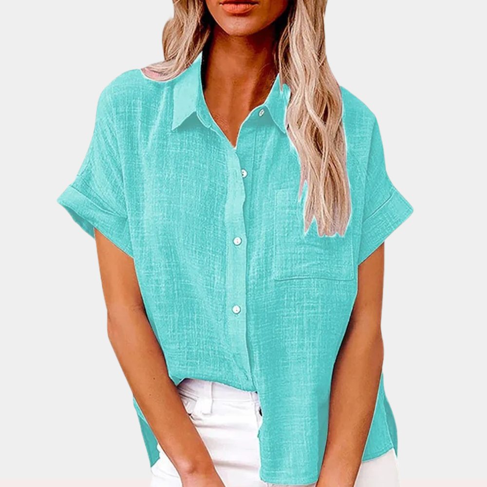Bella - Summer Button Blouse