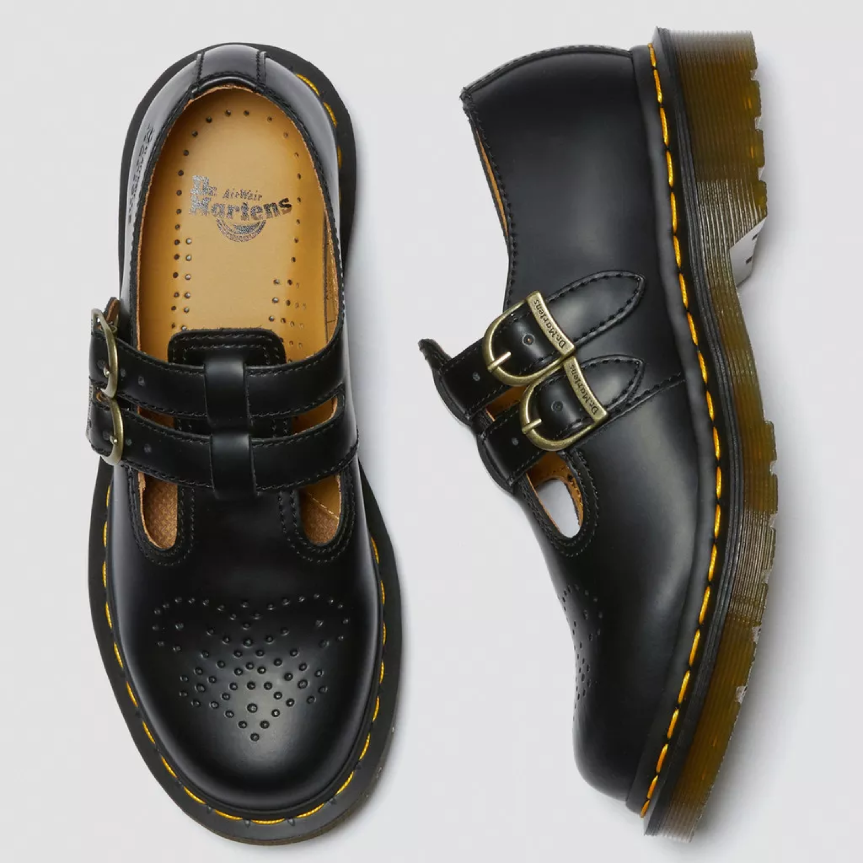 Chaussures Mary Jane à double boucle pour femmes Destiny