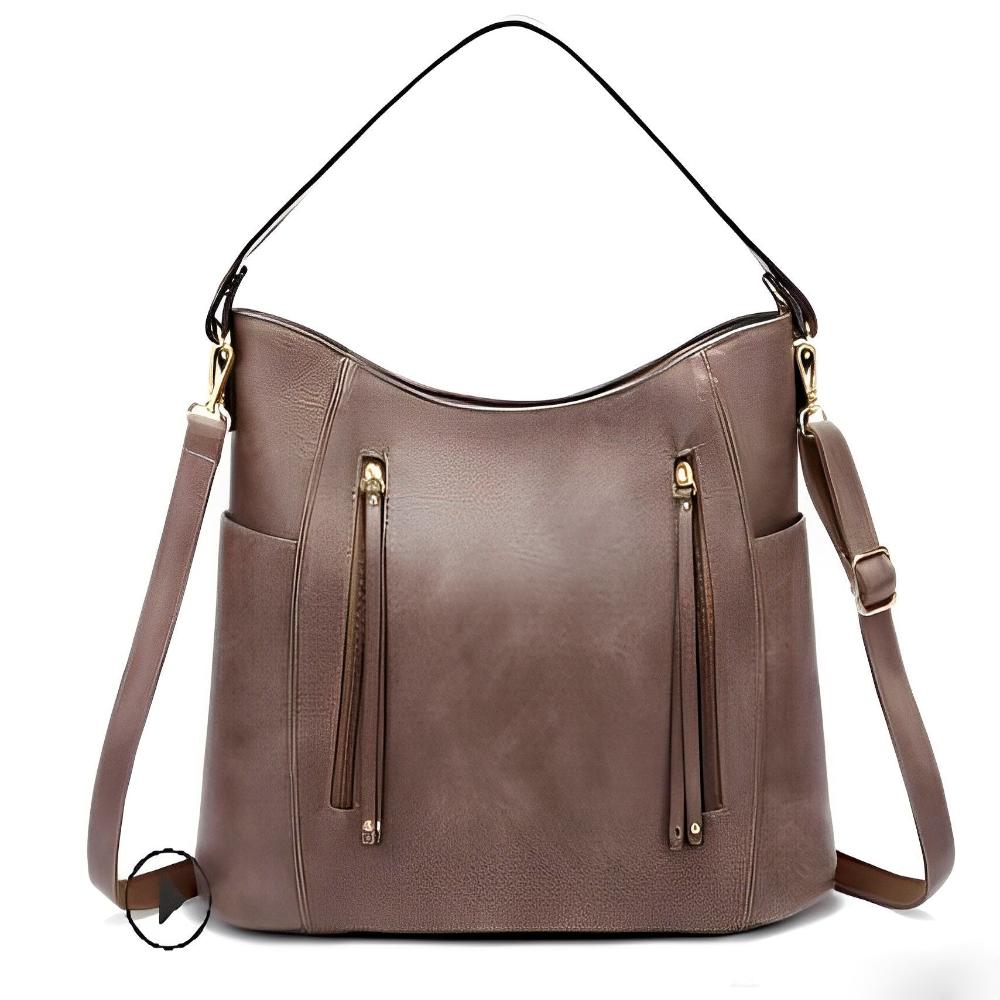 Colleen - Vegan Leather Hobo Bag