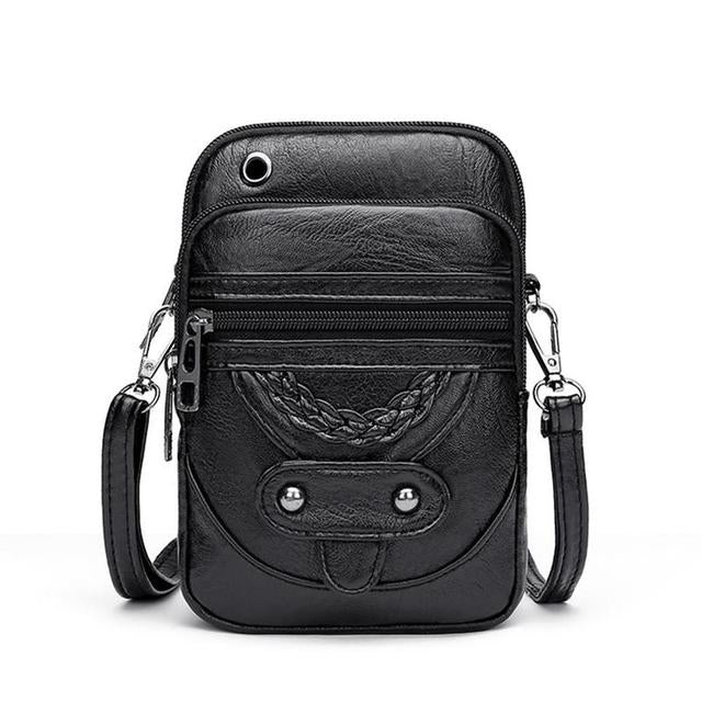 Beth - Vegan Leather Crossbody Phone Bag