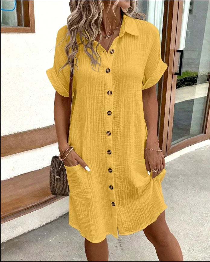 Stylish Cotton Polo Dress for Women