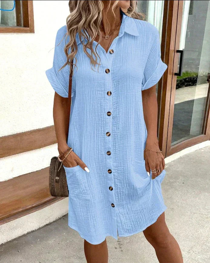 Stylish Cotton Polo Dress for Women