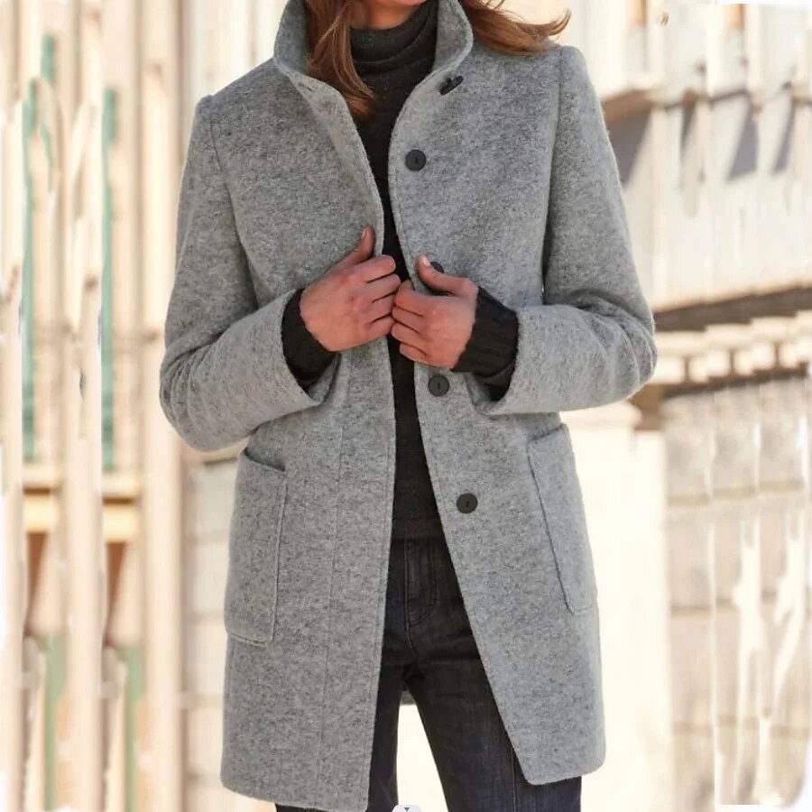 Diana - Wool-Look Winter Coat