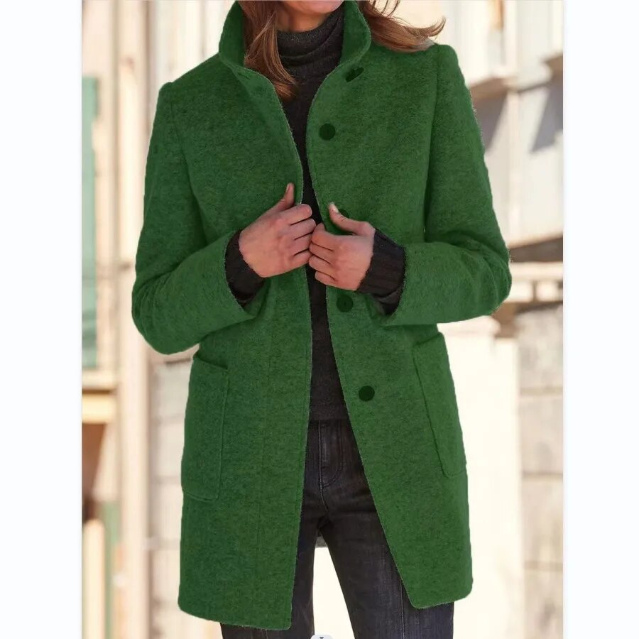 Diana - Wool-Look Winter Coat