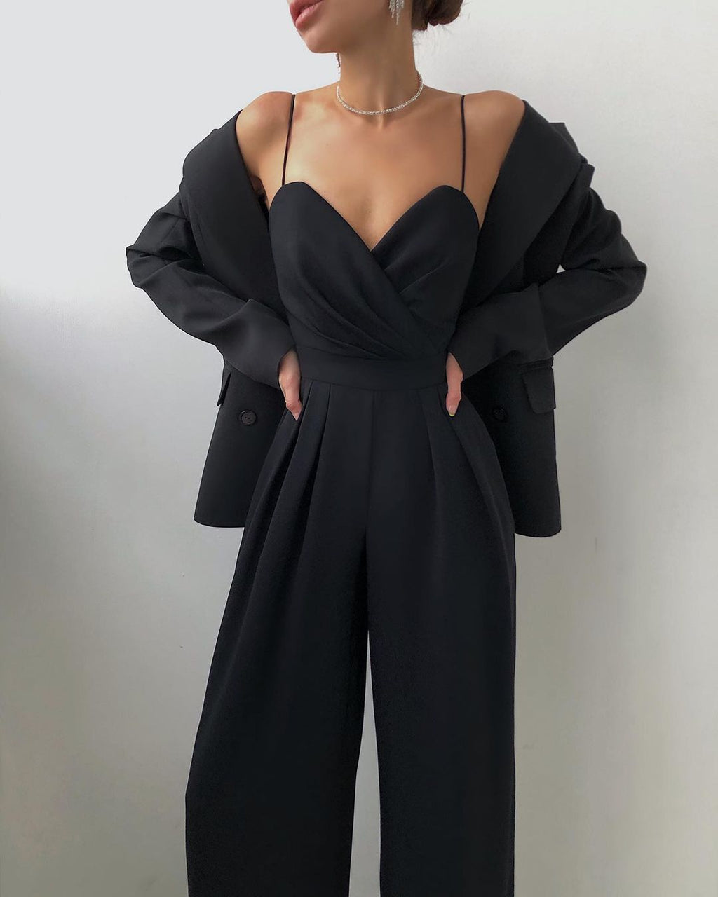 Livia - Strappy Wide-Leg Jumpsuit