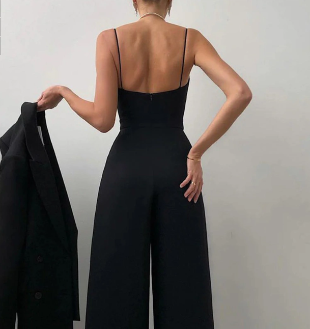 Livia - Strappy Wide-Leg Jumpsuit