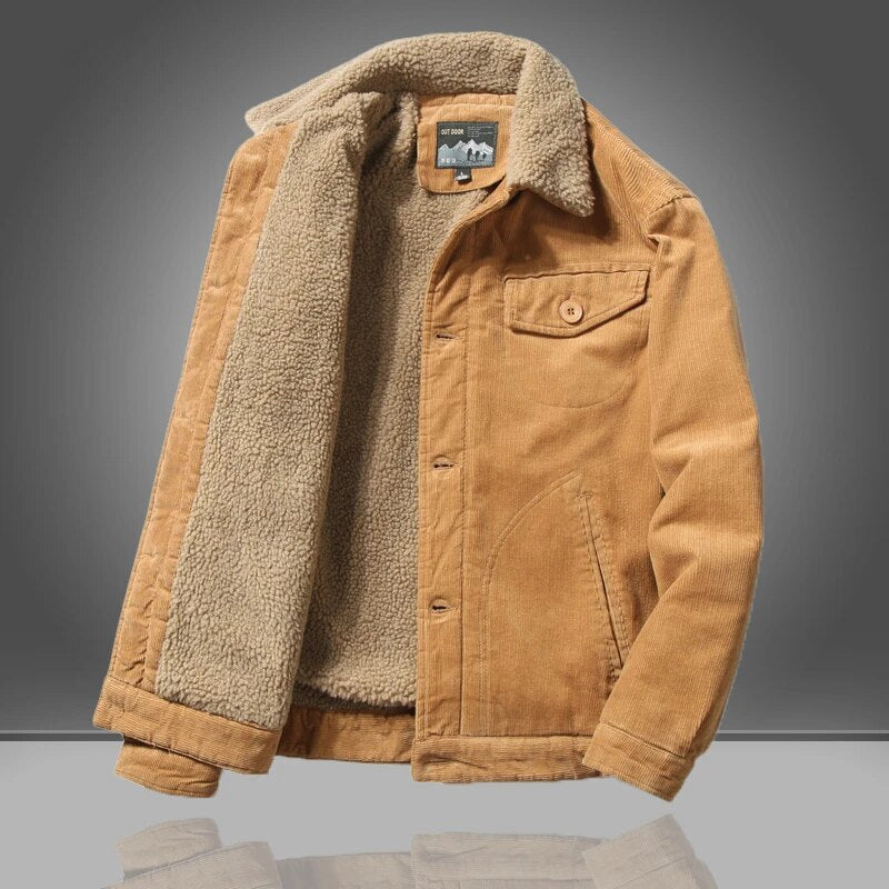 Declan - Sherpa Corduroy Jacket