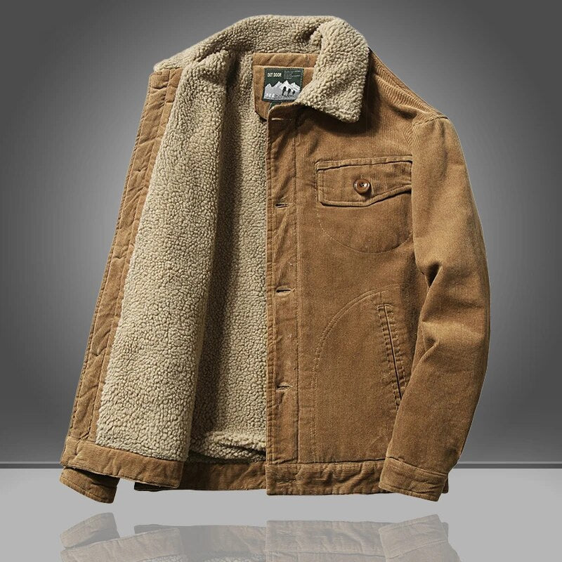 Declan - Sherpa Corduroy Jacket