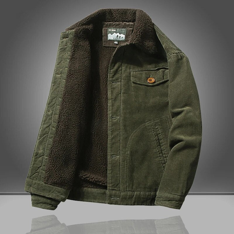 Declan - Sherpa Corduroy Jacket