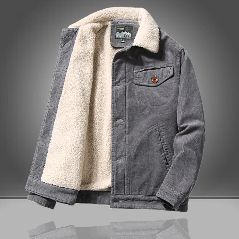 Declan - Sherpa Corduroy Jacket