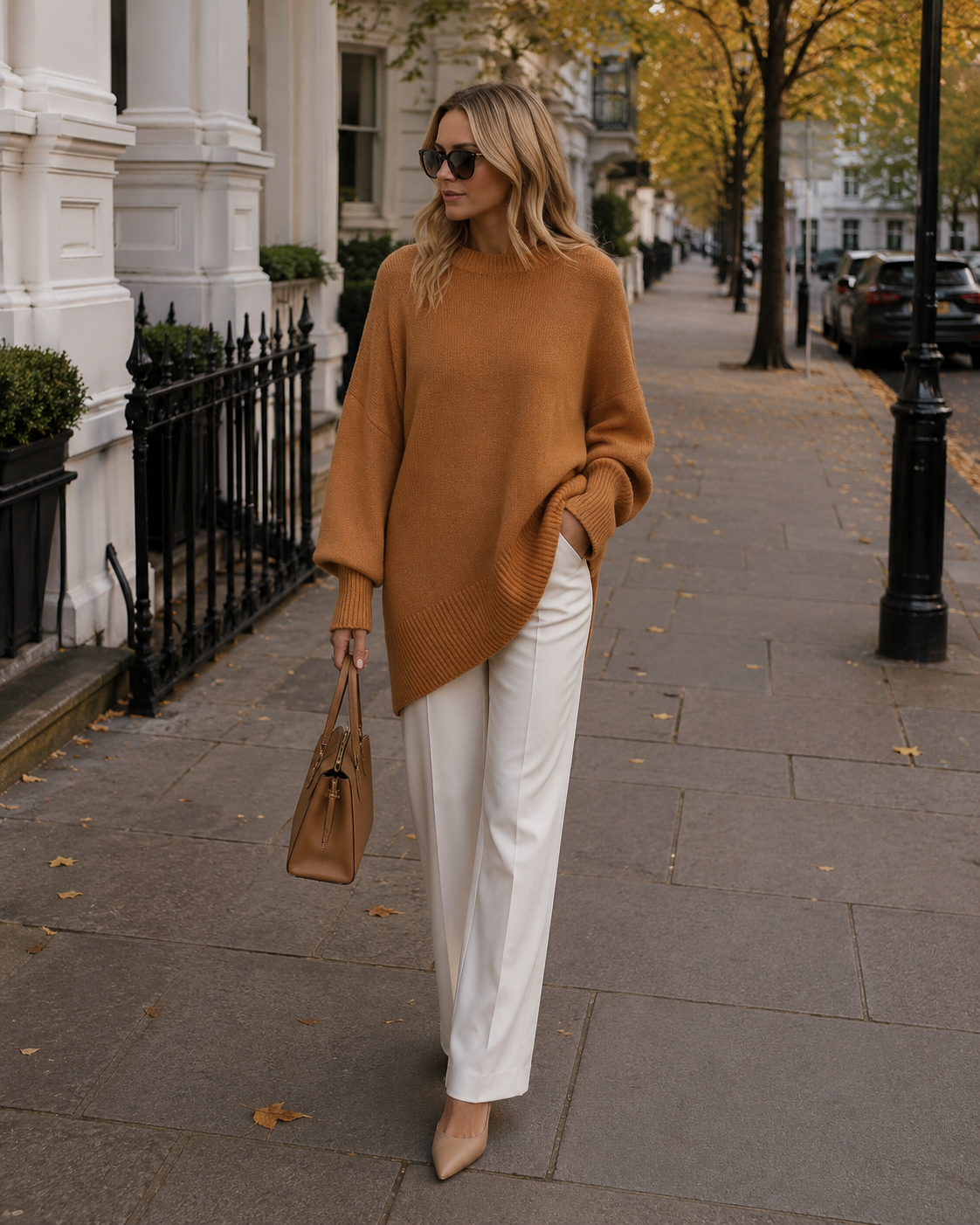 Suéter tipo poncho extragrande para mujer con mangas murciélago