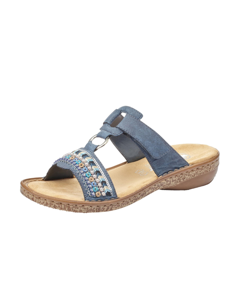 Mules de verano para mujer con correa ajustable