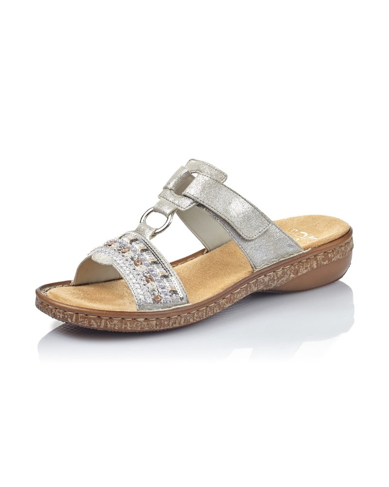 Mules de verano para mujer con correa ajustable