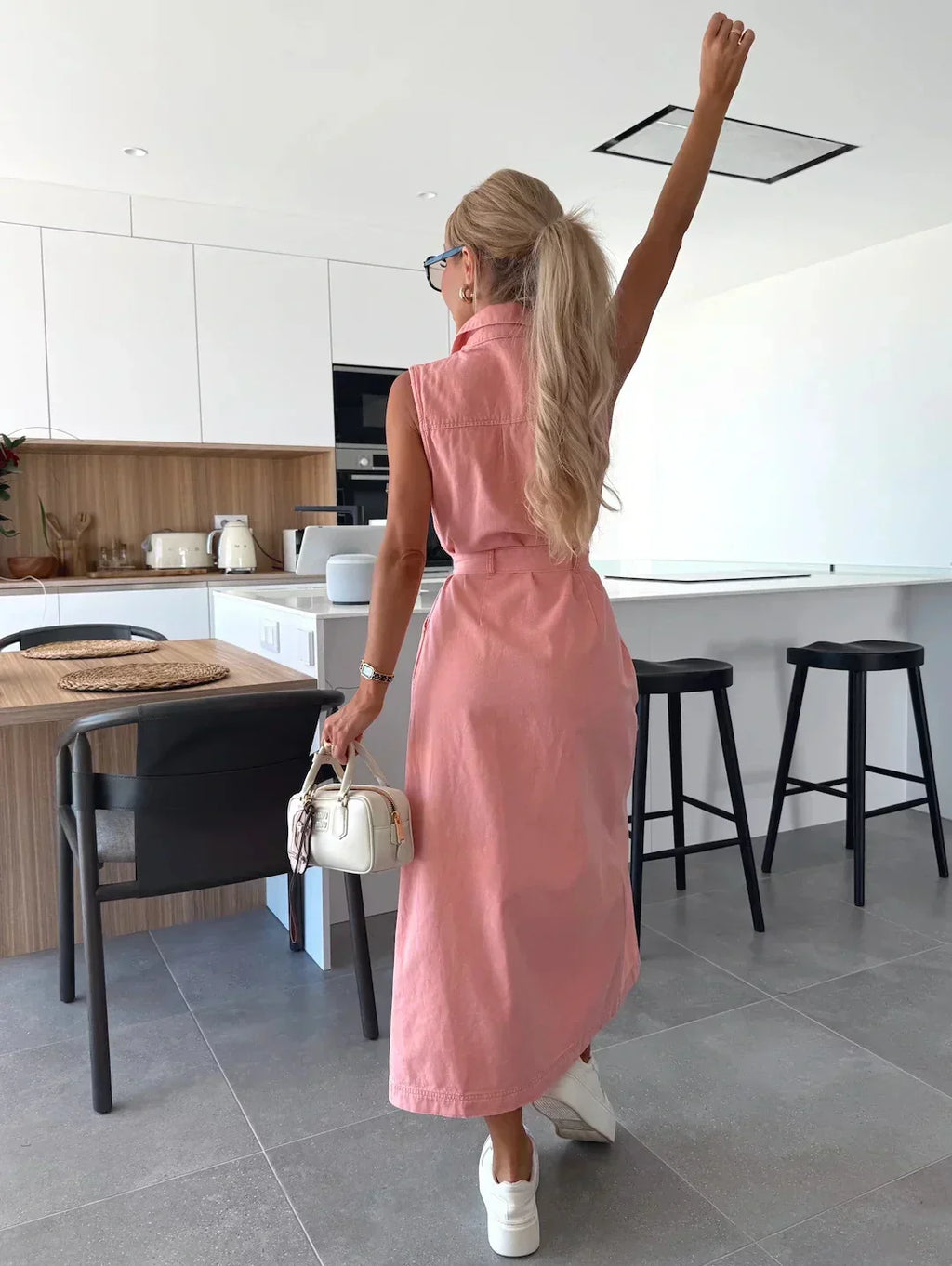 Claire - Denim Shirt Dress