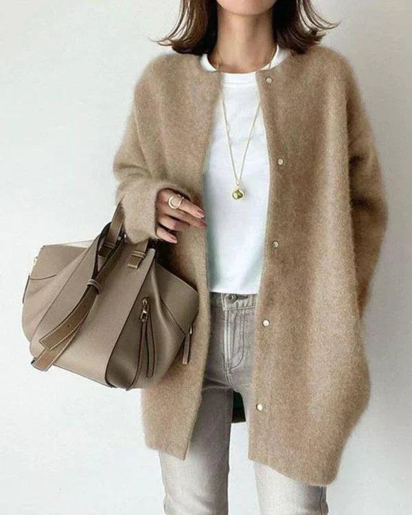 Women's Lightweight Cardigan with Button Front