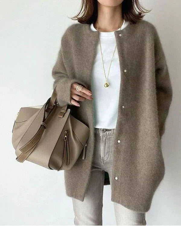 Women's Lightweight Cardigan with Button Front