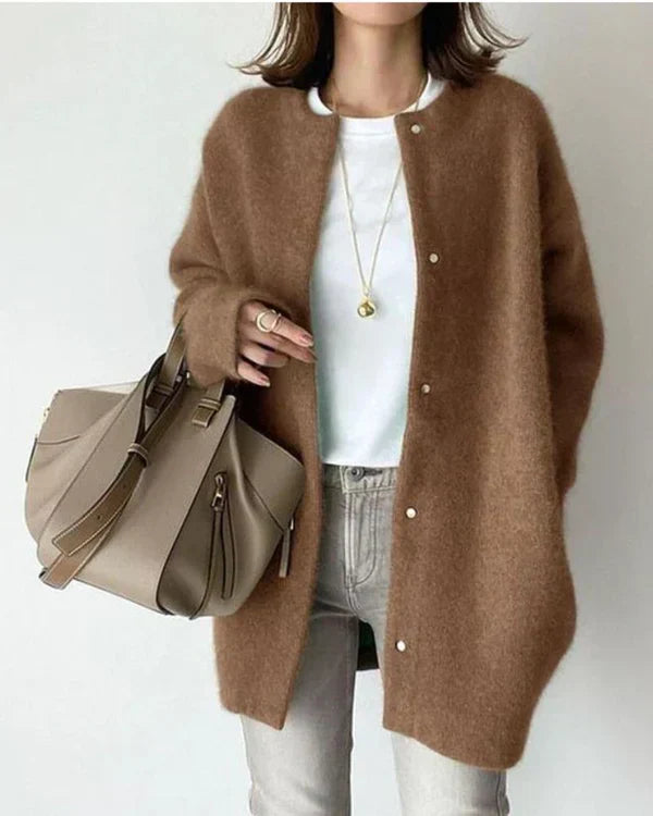 Women's Lightweight Cardigan with Button Front