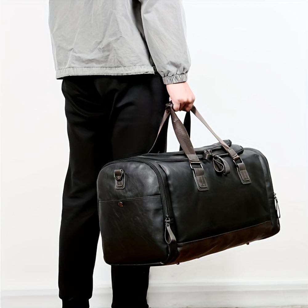 Aiden - Vegan Leather Duffle