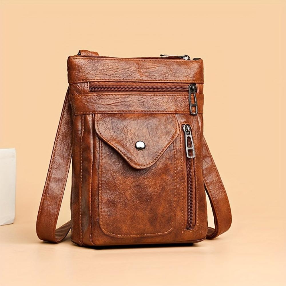 Rebecca - Vegan Leather Crossbody Shoulder Bag