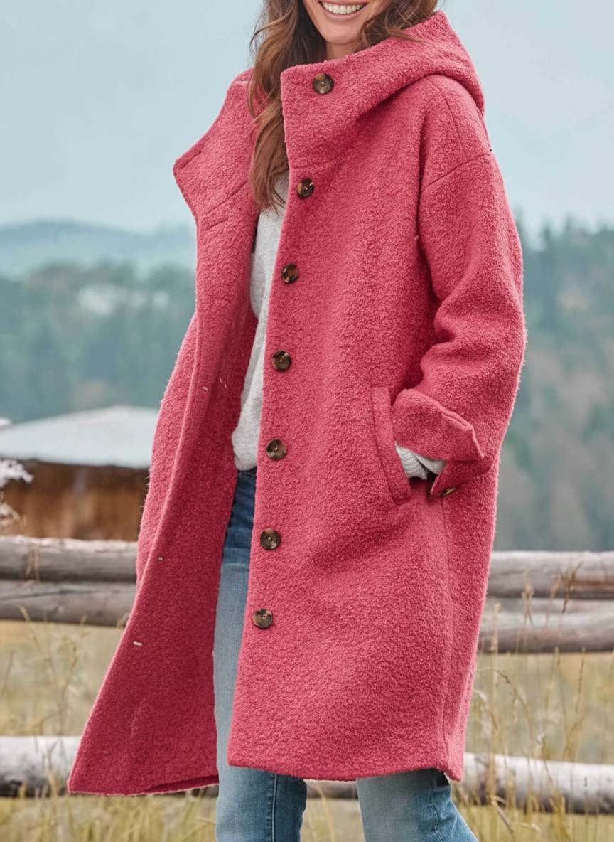 Women's Hooded Longline Winter Coat