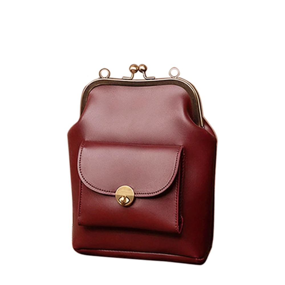 Diana - Vegan Leather Structured Handbag