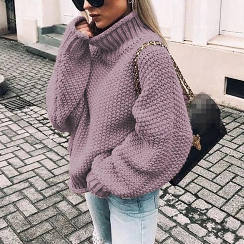 Women's Chunky Knit Oversized Sweater